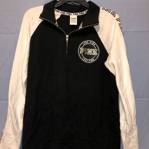 PINK Quarter-Zip Sweatshirt